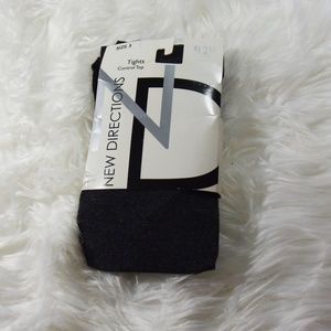 New Directions Dark Gray Tights